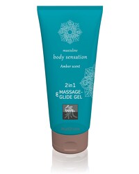 Massage & Glide Gel 2in1 Amber Scent 200 ml 